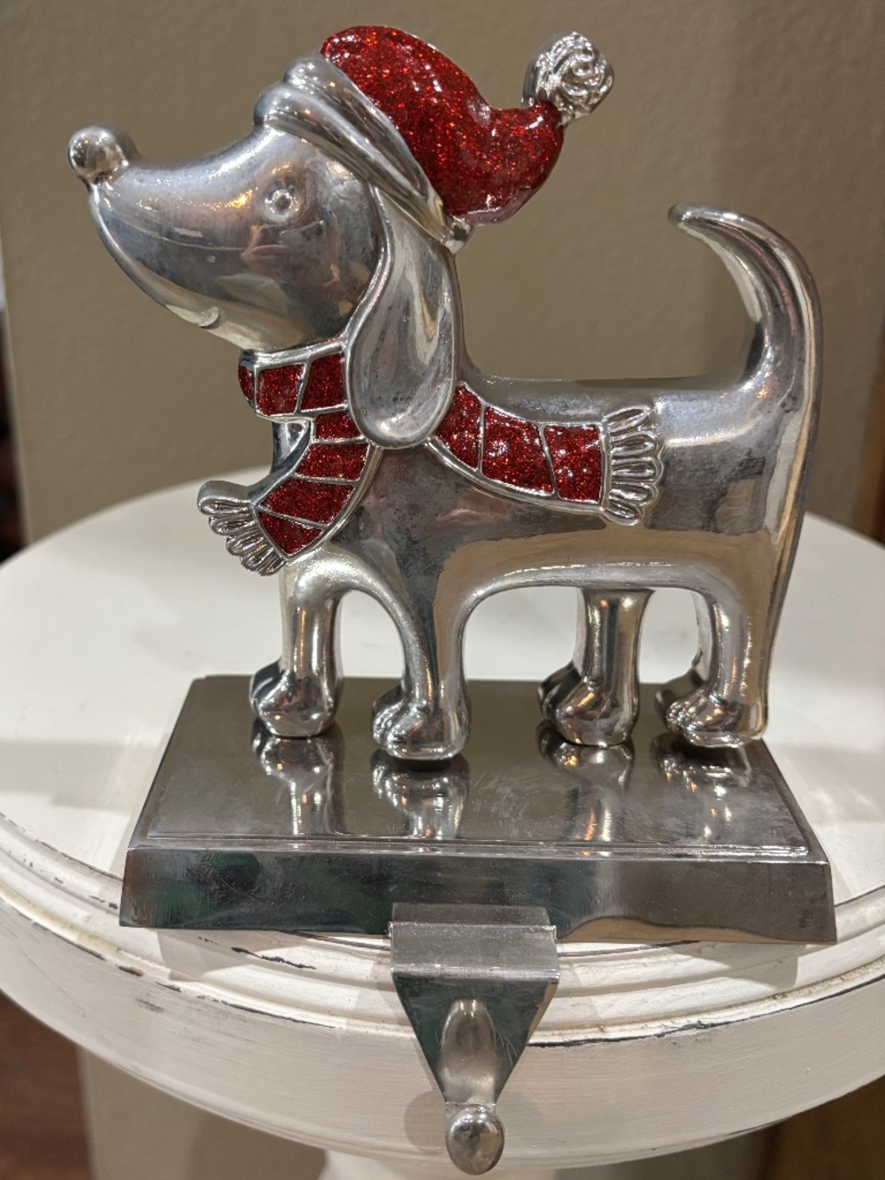 Pet Dog Glitzy Stocking Hanger